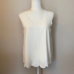 ❌SOLD❌ Maison Jules White Blouse/Top/Tank